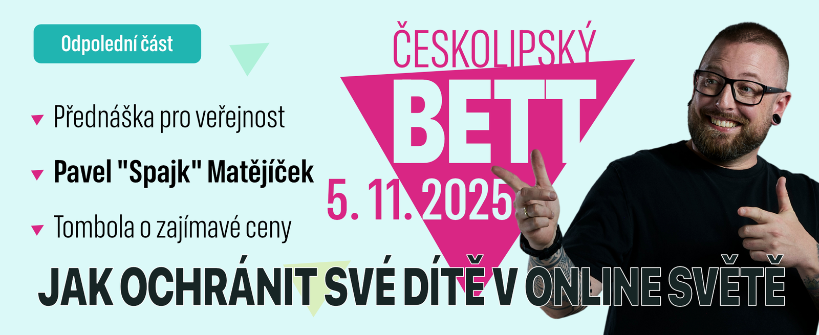 Banner Českolipský BETT 2025 – varianta 2